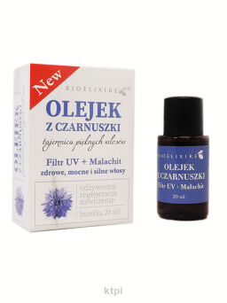 Bioelixire Serum Olejek Z Czarnuszki Filtr Uv 20
