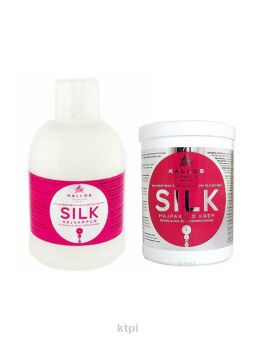 Kallos Zestaw Silk Maska+Szampon 2 X 1000 ml 