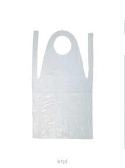 Fartuch Foliowy Ochronny Cienki 50 sztuk