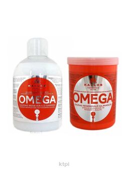 Kallos Zestaw Omega Maska + Szampon 2 X 1000 ml 