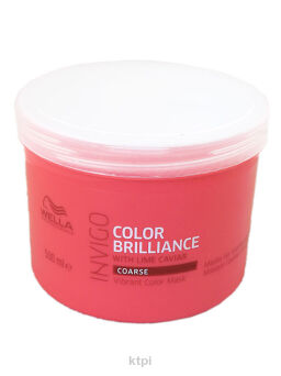 Wella Brilliance Maska Farbowane Grube 500 ml