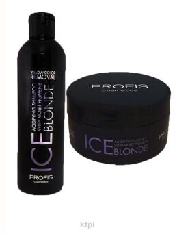 Profis Ice Blonde Zestaw Szampon 250ml Maska 300ml