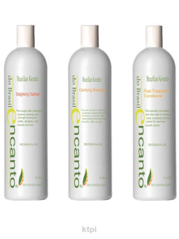 Encanto Brasil Keratynowe Prostowanie 3x236 ml