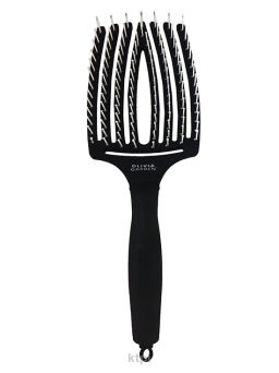 Olivia Garden Finger Brush Szczotka Large Czarna