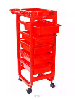 Fox Wózek Pomocnik Fryzjerski Broadway Czerwony