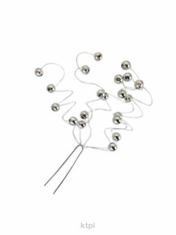Ozdoba Do Włosów Gałęzie Srebrne Opalizujące