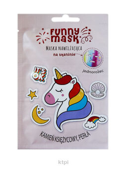 Marion Funny Mask Maseczka Nawilżająca Tkanina