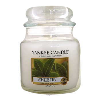 Yankee Candle Świeczka White Tea 411 g