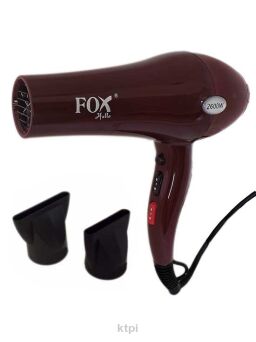 Fox Hello Suszarka Z Jonizacją 2600 W Burgundowa