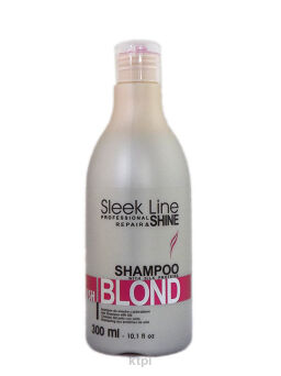 Stapiz Sleek Line Szampon Jedwab Blush Blond 300ml