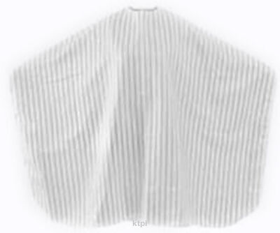 Fox Peleryna Barber Expert Biała w Szerokie Pasy