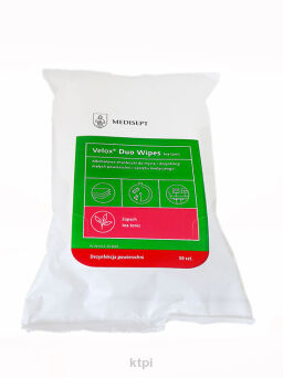 Medisept Velox Duo Wipes Chusteczki Do Dezynfekcji
