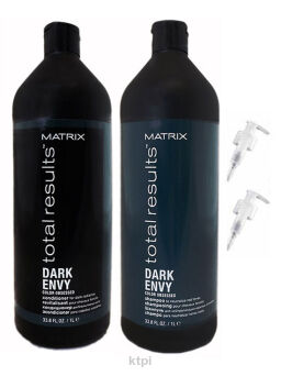 Matrix Dark Envy Szampon +ODŻYWKA 1l+2 X Pomp