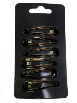 Spinka Do Włosów Pyk Czarna 6 sztuk