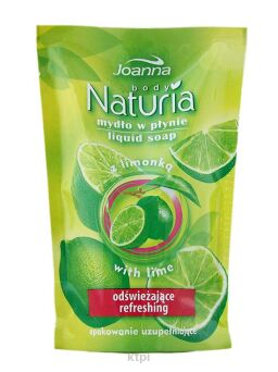 Joanna Naturia Mydło w Płynie Limonka 300 ml Zapas