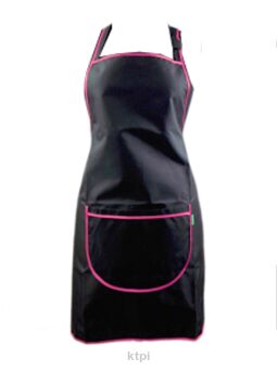 Rena Fartuszek Fryzjerski Czarno-Różowy