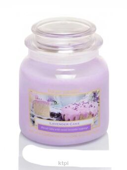 Bartek Candles Świeczka Lavender Cake 430 g