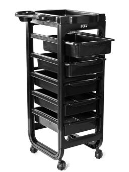 Fox Wózek Pomocnik Fryzjerski Broadway Czarny