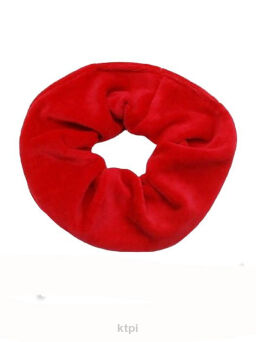 Gumka Do Włosów Welurowa Wiśnia