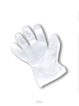 Rękawice Foliowe Niesterylne Rozmiar M 100 sztuk