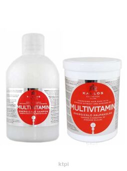 Kallos Zestaw Multiwitaminowa Maska+Szampon 2 X 1l