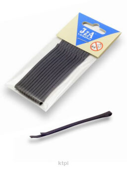 Iza Wsuwka Prosta Czarna Matowa 7 cm 12 szt.