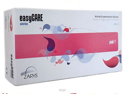 Rękawice Nitrylowe Bezpudrowe 100 szt. Różowe M
