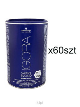Schwarzkopf Igora Rozjaśniacz Blond Super Plus X60