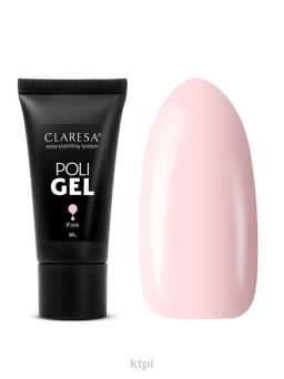 Claresa Poli Gel akrylożel acrygel Pink 60 g