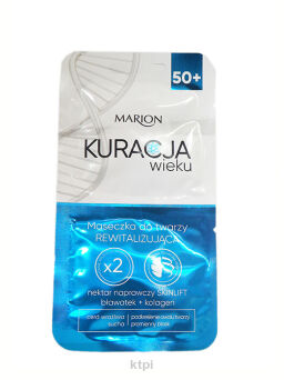 Marion Maska Do Twarzy Rewitalizująca 50+ 2x8 ml