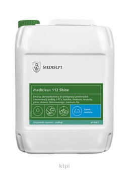Mediclean Emulsja Do Podłóg Połysk Mc 112 5l