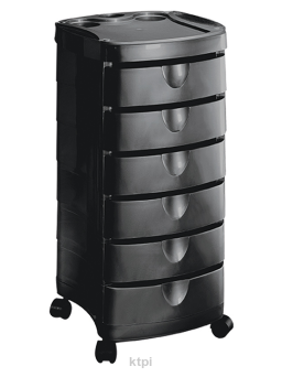 Ayala Pomocnik Wózek Fryzjerski Ciak Czarny