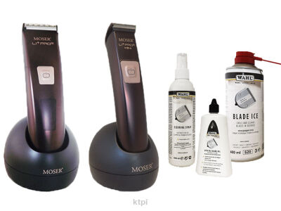 Moser Maszynka Li+Pro2+Trymer Li+Pro2 Mini+Dezynfe