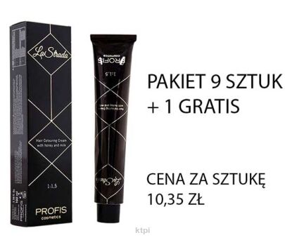 Profis Lastrada Farba Z Miodem I Mlekiem Pakiet 10 Sztuk 9+1 Gratis
