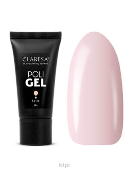 Claresa Poli Gel akrylożel acrygel Latte 60 g