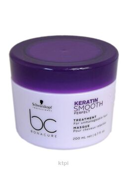 Schwarzkopf BC Keratin Smooth Perfect Maska 200 ml
