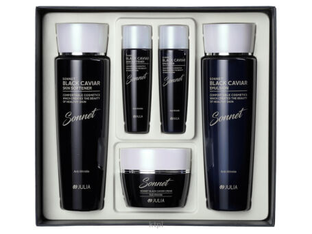Julia Zestaw Kosmetyków Czarny Kawior