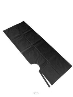 Pelerynki Jednorazowe Włóknina Długie Czarne 25szt