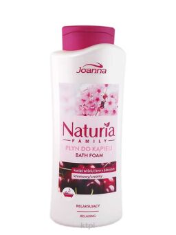 Joanna Naturia Płyn Do Kąpieli Kwiat Wiśni 750 ml