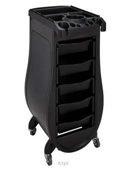 Ayala Pomocnik Wózek Fryzjerski Signiorina Czarny