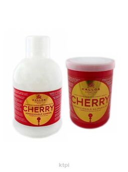 Kallos Zestaw Cherry Maska+Szampon 2 X 1000 ml
