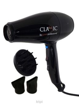 Ga.Ma Suszarka Do Włosów Classic 2000 Wat Czarna
