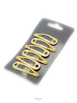 Spinka Do Włosów Pyk Kremowa 5 cm 6 szt.