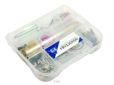 Wsuwki Kokówki Gumki Spinki Klipsy Zestaw Mały