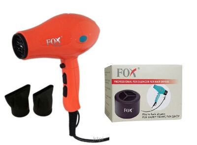 Fox Zestaw Suszarka Candy Pomarańczowa + Tłumik
