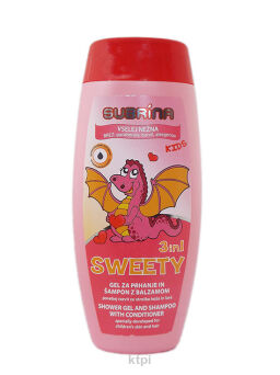 Subrina Kids Żel Pod Prysznic i Szampon Sweety 250