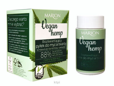 Marion Vegan Hemp Pyłek do mycia twarzy 30 g