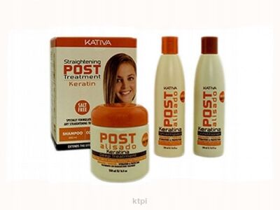 Kativa Straightening Post Zestaw Do Pielęgnacji