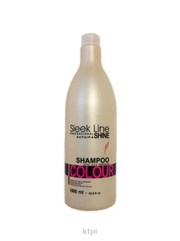Stapiz Sleek Line Szampon Z Jedwabiem Colour 1000