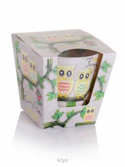 Bartek Świeczka Funny Owls Tutti Frutti 115 g